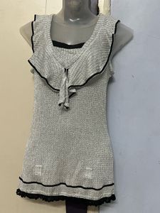 Korean Glitter Pinterest Silver Trim