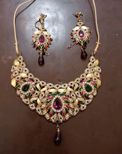 Very Beautiful Multicolor Jewellery Set