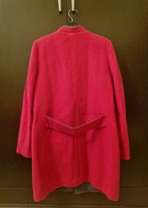 Beautiful Pink Coat Mid Size