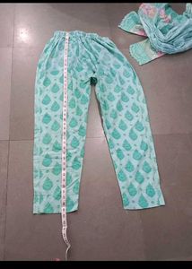 Mint Green Embroidered Kurta Set