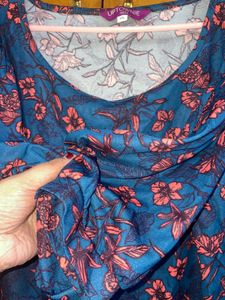 Uptownie Floral Print Top XXL