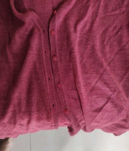 Terranova Burgundy Cardigan