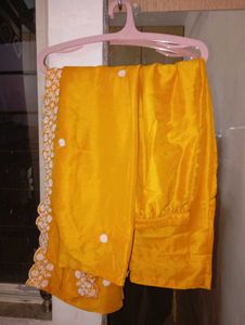 Elegant Yellow Salwar Kameez