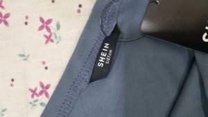 Stylish One shoulder Gray Top💗