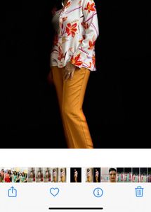 Mustard Pants