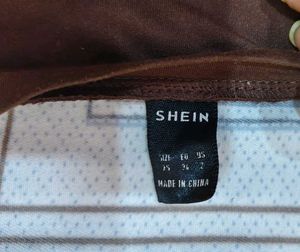 Coffee Brown Crop Top