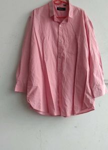 Unisex Pink Long Sleeve Shirt