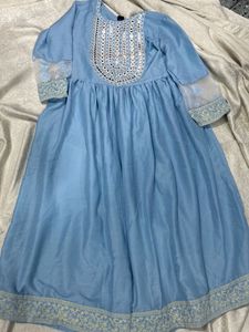 Blue Kurti (set Of 3)