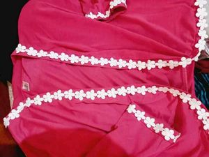 Cute Pink Floral Shrug