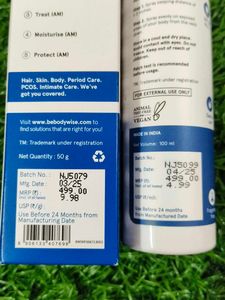 Pack Of 2 Sunscreen Be bodywise