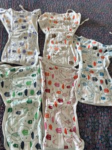 Cloth Diapers/ Nappies - 5 Pack