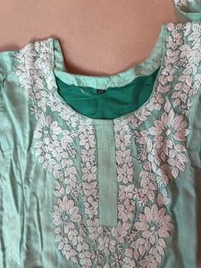Kurti Set Pant Organza Dupatta