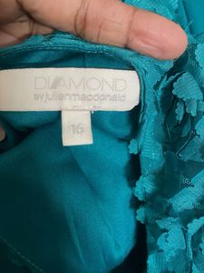 Elegant Teal Maxi Dress