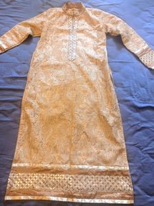 Golden Designer  Party Dress