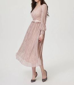 Elegant Sheer Maxi Dress