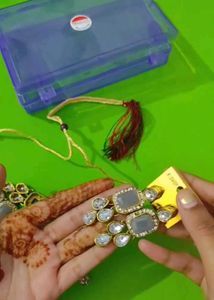 Nacklace Set With Maangtika And Earrings