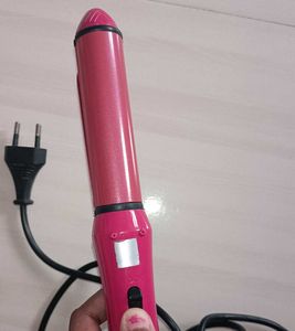 ✨GEMEINOVA 2-in-1 Hair Styler – Curl &amp; Straight
