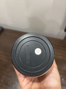 Steel Water Bottle With Wood Finish
