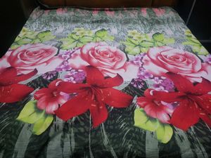 Floral Print Bedsheet