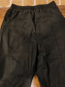 Stylish  ripped Black Casual Pants