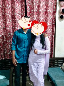 Elegant Purple Ethnic Kurta Pant &amp; Dupatta Set