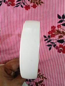 White Plastic Hair Band For Girl