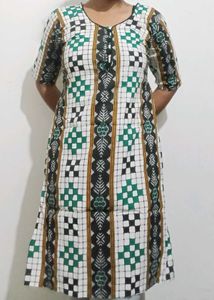 Ikta Print Dress