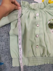 Girls&#39; Top &amp; Skirt Set