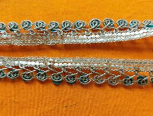 Mirror Embellished Lace New 10 meters