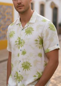 Green Floral Shirt