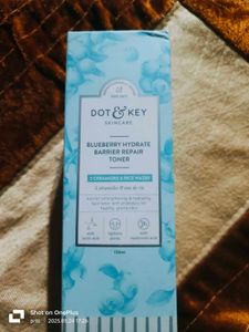 Free Face Wash Dot & Key Blueberry Hydrate Toner