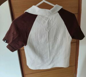 Brooklyn Graphic crop Tee