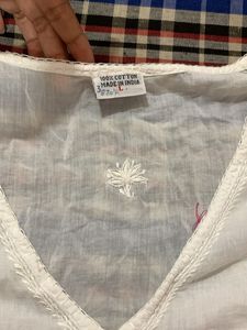 100% Pure Cotton Short Kurta