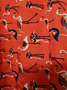 Stylish Red Printed Top