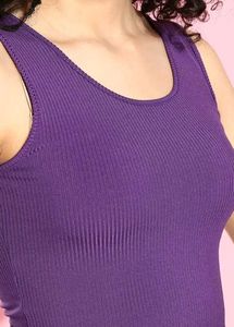 Purple Bodycon Dress