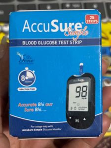 Blood Glucose Test Strip | AccuSure Simple