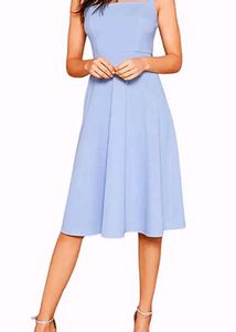 Sky Blue Korean Style Dress (Price Drop!!)