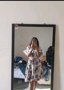 Floral Off-Shoulder Dress