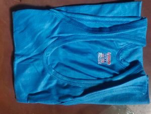Men's 1 Cotton Vest With 2 Brief