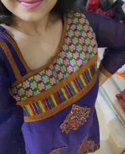Beautiful Purple Kurti 💜