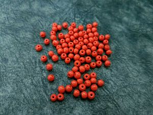 Red Coral  Beads for Jewelry Making