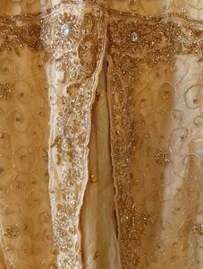 Gold Embellished Ethnic Kurta