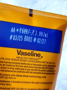 Pack Of 2 Vaseline Spf 50 Sunscreen