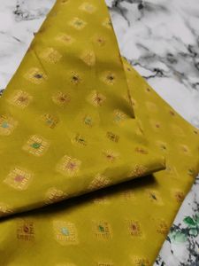 Banaras Cotton Designer Blouse Piece -1 Meter