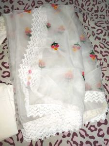 White Chickenkari 3 Piece Suit