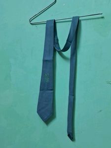 Stylish Grey Tie with Initials💙