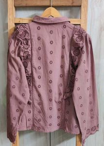 Eyelet Embroidered Blouse Bust Size-38-40