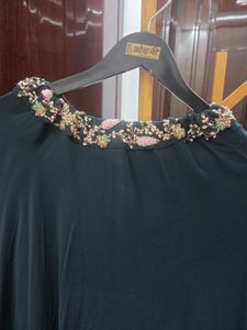 Embroidered skirt crop top &amp; Shrug