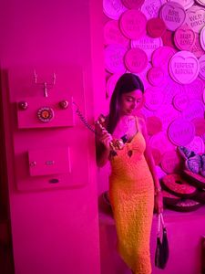 Yellow Bodycon Dress