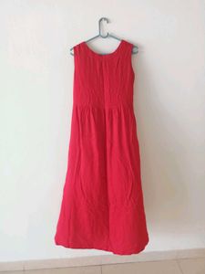 Red Maxi Dress/ Kurti